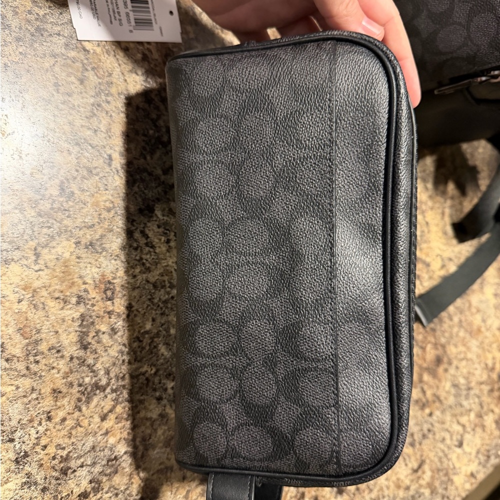 Coach Charcoal Backpack and Accessories Set - Picture 3 of 13